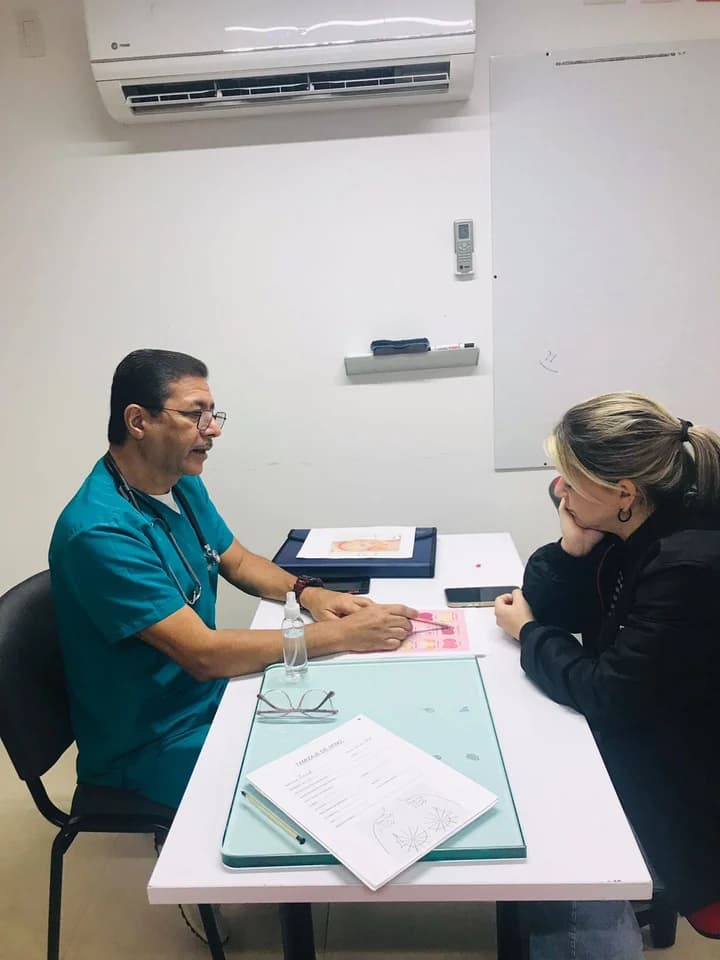 Atención personalizada de S&M Salud a una trabajadora